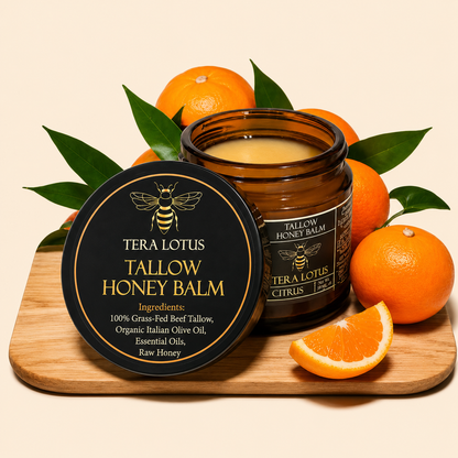 Organic Tallow Honey Balm - Moisturize & Soothe Your Skin The Natural Way