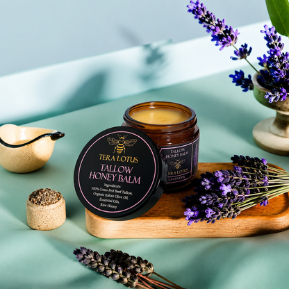 Organic Tallow Honey Balm - Moisturize & Soothe Your Skin The Natural Way